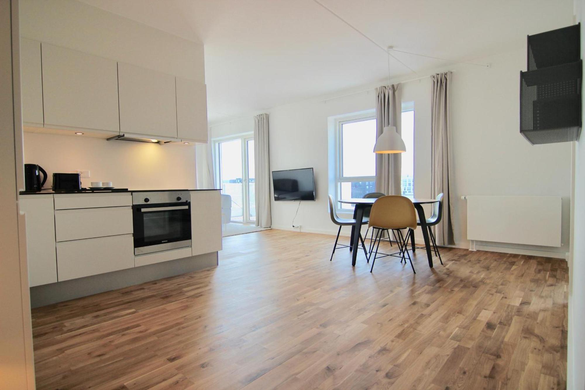 Stunning 2-bed W Balconies And Fantastic Views Leilighet København